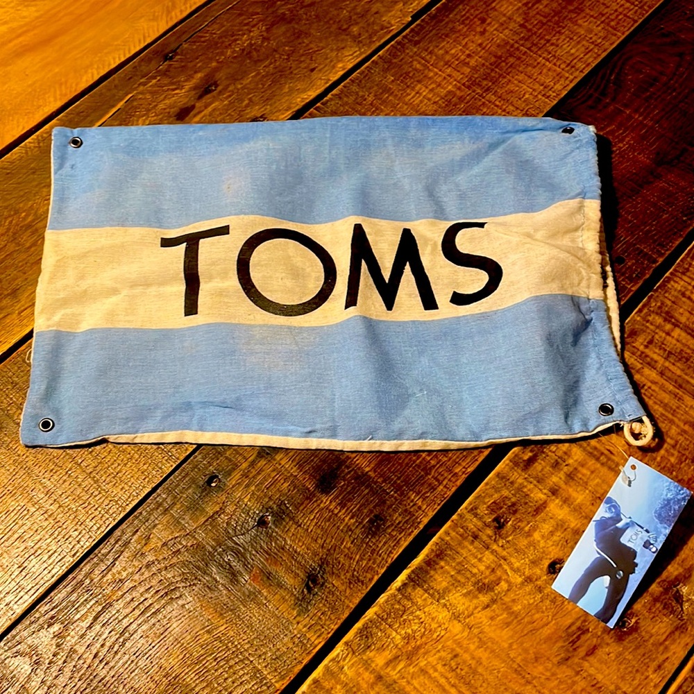 Toms canvas dust bag